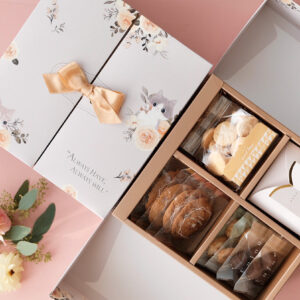 Baking packaging box